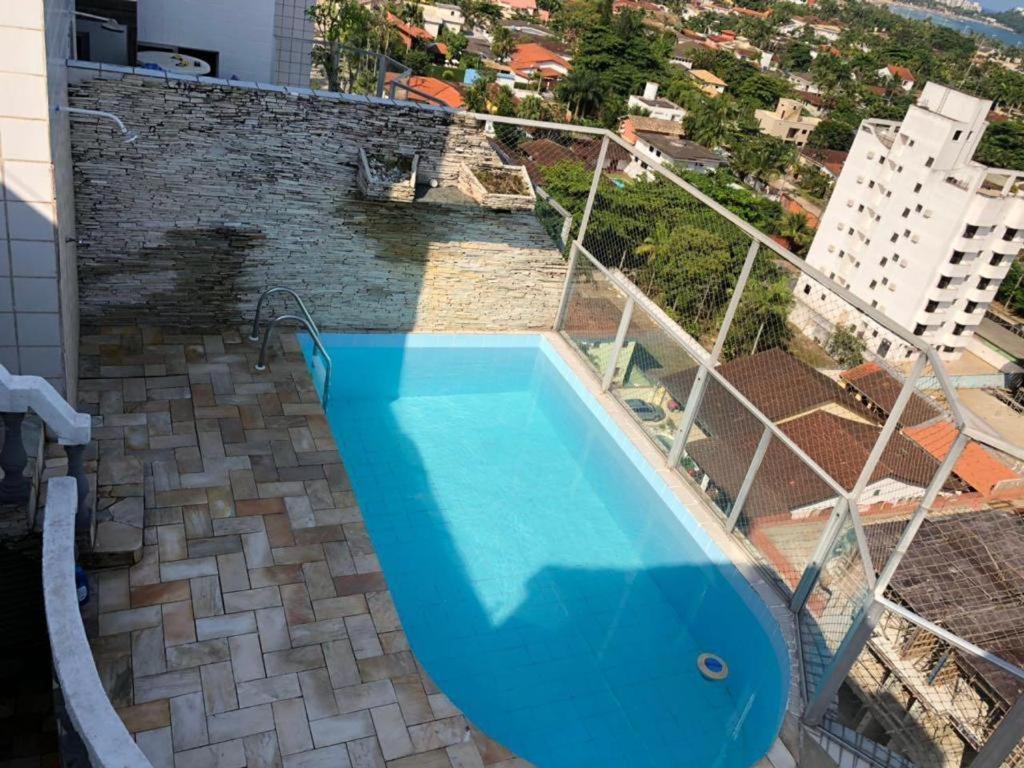 Cobertura Com Piscina E Churrasqueira - Guarujá Exterior foto